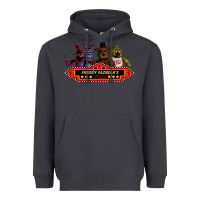 Smoke FREDDY FAZBEAR'S Heavyweight Hoodie - linhVisuals