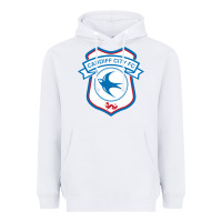 White cardiff-city-fc Heavyweight Hoodie - linhVisuals
