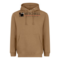 Toasted Coconut Mitchell College Heavyweight Hoodie - linhVisuals