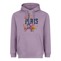 Lavender PARIS Heavyweight Hoodie - linhVisuals