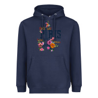 Navy PARIS Heavyweight Hoodie - linhVisuals