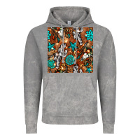 Cloud Rock western gemstone aztec seamless pattern Vintage Hoodie - BundleAndBundleShop