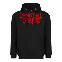 Black cannibal music Heavyweight Hoodie - linhVisuals
