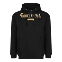 Black 2022#ROCKLAHOMA Heavyweight Hoodie - linhVisuals