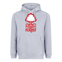 Heather Grey forest-fc Heavyweight Hoodie - linhVisuals