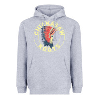 Heather Grey chickasaw roots headdress native american chickasaw nation Heavyweight Hoodie - linhVisuals