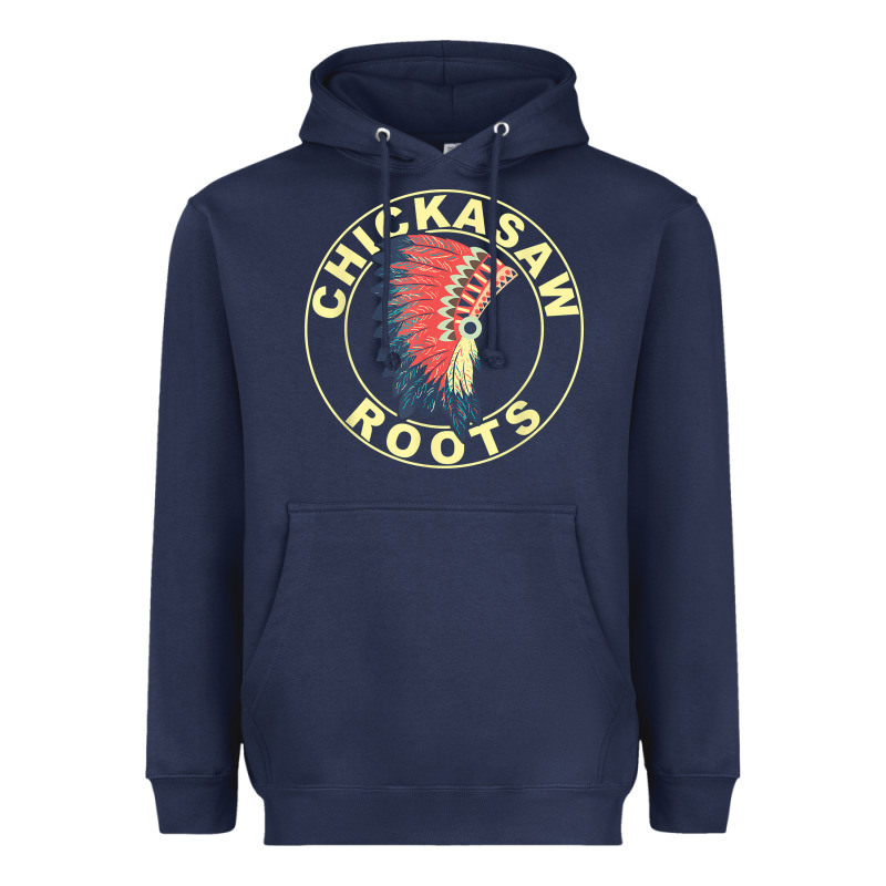 Chickasaw Roots Headdress Native American Chickasaw Nation Heavyweight Hoodie by linhVisuals | Teevron
