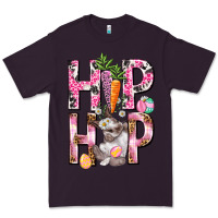 Plum Hip hop Easter Girl Easter Day Premium Tee - HowdyJamesFarm