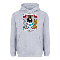 Heather Grey coventry-city-fc Heavyweight Hoodie - linhVisuals