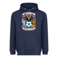 Navy coventry-city-fc Heavyweight Hoodie - linhVisuals