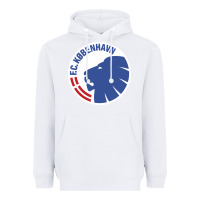 White fc-københavn Heavyweight Hoodie - linhVisuals