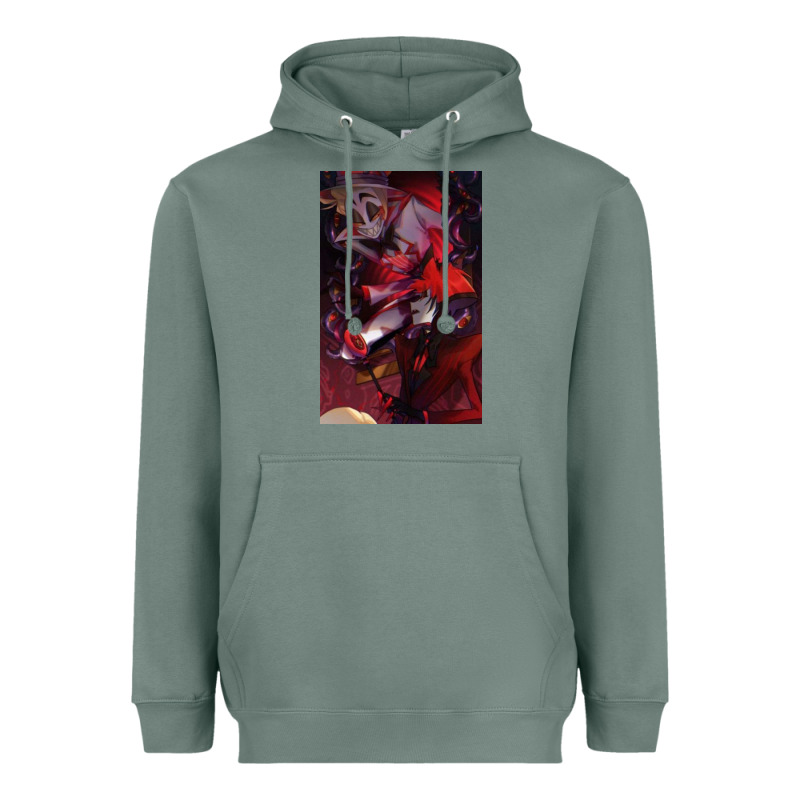 Hazbin, Hazbin Hotel Alastor, Jeby,angel Dust, Demon Heavyweight Hoodie by linhVisuals | Teevron