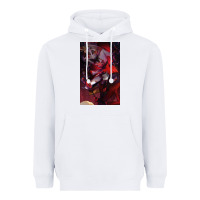 White hazbin, hazbin hotel alastor, jeby,angel dust, demon Heavyweight Hoodie - linhVisuals