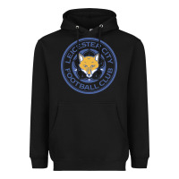 Black leicester-city-fc Heavyweight Hoodie - linhVisuals