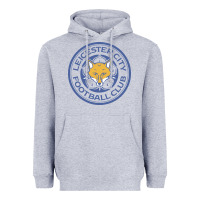 Heather Grey leicester-city-fc Heavyweight Hoodie - linhVisuals