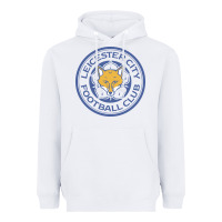 White leicester-city-fc Heavyweight Hoodie - linhVisuals