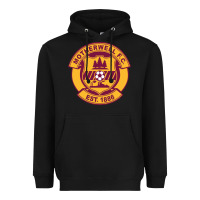 Black motherwell-fc Heavyweight Hoodie - linhVisuals