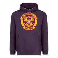 Plum motherwell-fc Heavyweight Hoodie - linhVisuals