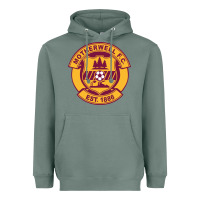 Sage motherwell-fc Heavyweight Hoodie - linhVisuals