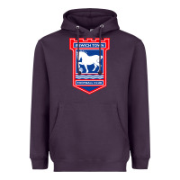 Plum ipswich-town-fc Heavyweight Hoodie - linhVisuals