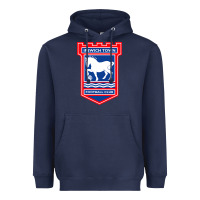 Navy ipswich-town-fc Heavyweight Hoodie - linhVisuals