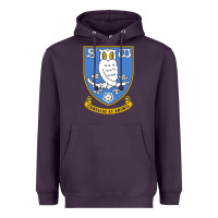 Plum sheffield-united Heavyweight Hoodie - linhVisuals