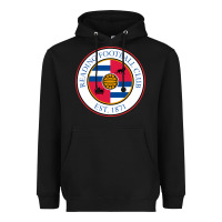 Black reading-fc Heavyweight Hoodie - linhVisuals