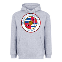 Heather Grey reading-fc Heavyweight Hoodie - linhVisuals