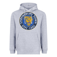 Heather Grey shrewsbury-town-FC Heavyweight Hoodie - linhVisuals