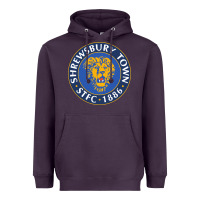 Plum shrewsbury-town-FC Heavyweight Hoodie - linhVisuals