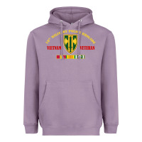 Lavender 18th military police brigade vietnam veteran veterans day Heavyweight Hoodie - linhVisuals
