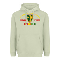 Matcha 18th military police brigade vietnam veteran veterans day Heavyweight Hoodie - linhVisuals