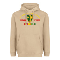 Mushroom 18th military police brigade vietnam veteran veterans day Heavyweight Hoodie - linhVisuals