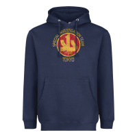 Navy japanese police swat sit tokyo special investigation Heavyweight Hoodie - linhVisuals