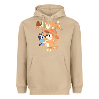 Mushroom Bluey Mum Heavyweight Hoodie - linhVisuals