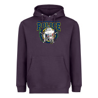 Plum motorcycle police law enforcement Heavyweight Hoodie - linhVisuals