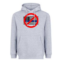 Heather Grey anti police state tee Heavyweight Hoodie - linhVisuals