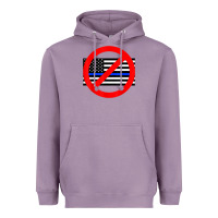 Lavender anti police state tee Heavyweight Hoodie - linhVisuals