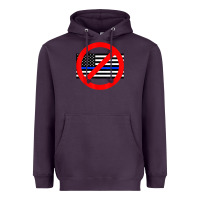 Plum anti police state tee Heavyweight Hoodie - linhVisuals