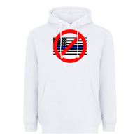 White anti police state tee Heavyweight Hoodie - linhVisuals