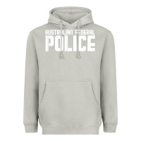 Moon Dust australian federal police Heavyweight Hoodie - linhVisuals