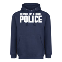 Navy australian federal police Heavyweight Hoodie - linhVisuals