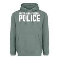 Sage australian federal police Heavyweight Hoodie - linhVisuals