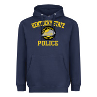 Navy kentucky state police Heavyweight Hoodie - linhVisuals
