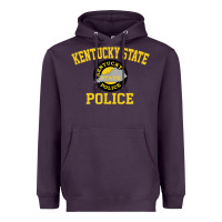 Plum kentucky state police Heavyweight Hoodie - linhVisuals