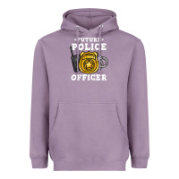 Lavender kids future police officer policeman Heavyweight Hoodie - linhVisuals
