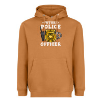 Meerkat kids future police officer policeman Heavyweight Hoodie - linhVisuals