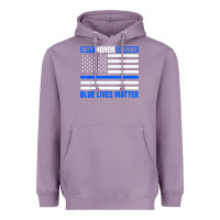Lavender blue lives matter for police officer Heavyweight Hoodie - linhVisuals