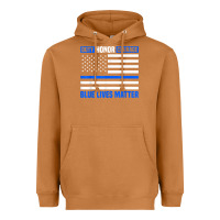 Meerkat blue lives matter for police officer Heavyweight Hoodie - linhVisuals