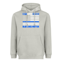 Moon Dust blue lives matter for police officer Heavyweight Hoodie - linhVisuals